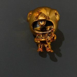 Gold miniature Brawl Stars Collectible.